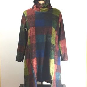 Colorblock tunic